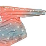 Wildfox Patriotic Star Print Crewneck Long Sleeve Pullover Sweatshirt Top NWT Photo 10