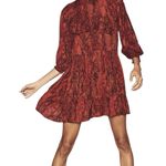 Ba&sh Bash Dress Sz 0 Sz 4 U.S Coastal Cowgirl Animal Boho Music Festival Safari Photo 4