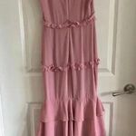 Lovers + Friends 23  Dipinto Dress in Oro Gown Pink Size XXS Photo 5