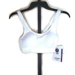 Jockey Sport White Bra Wicking Cotton Small Photo 14