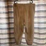 Nike  Tan Windbreaker Crops Size 1X‎ Photo 1