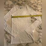 J.Crew NWT Perfect-fit long-sleeve crewneck T-shirt XXS pin holes right sleeve Photo 6