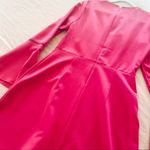 Charles Henry  Bell Sleeve Mini Dress in Barbie Pink Medium Photo 7