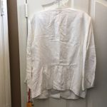 FINAL MARKDOWN Ladies’ NWT Ruby Rd. Linen Blend Jacket Hook & Loop Closures (14) White Photo 7