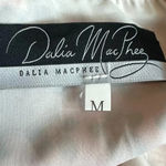 Dalia MacPhee Floral Pleated Printed Midi Dress Satin Sweetheart Size Medium Red Photo 10