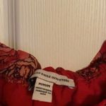 American Eagle  Red Floral Medium Romper  Photo 3