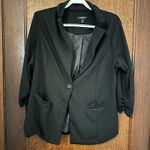 Torrid Studio Cupro Single Button Blazer Size 1X Photo 1