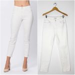 Judy Blue  Kathleen Hi-Rise Ecru Boyfriend Jeans Size 5/27 Cuffed Photo 1