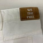 We The Free Free People  Beginner’s Luck Low Rise Slouch Shorts White size 31 Photo 4