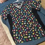 Cherokee Colorful Polka Dot Scrub Top by  iflex Sz M NWT Photo 0