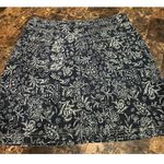 Christopher & Banks  Denim Paisley Shirt with Built in Shorts Photo 2