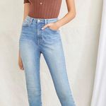 Forever 21 Brown Collared Sweater-Knit Bodysuit Photo 2