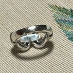 Lagos 925 Sterling Silver Diamond Buckle Derby Ring Size 6 Photo 11