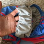 Nike  Tempo Running Shorts Graphic Logo Blue Red Pink- Size Small Photo 4