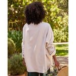 FRANK & EILEEN Mcloghlin Shirt Jacket in Natural Size X Photo 14