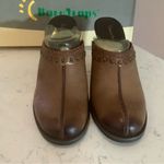 Bare traps womens 10 experts distressed leather studded western boho heel clogs Photo 1