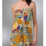 Diane Von Furstenberg  silk floral romper 2 Photo 2