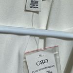 Cato CREAM/BLACK COLOR BLOCK CAREER BLAZER 18/20 NWT Photo 2