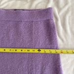 Madewell x Aimee Song Lavender Wool Blend Pull On Midi Skirt Size Small Soft Photo 8