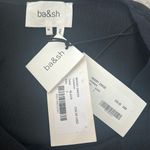 Ba&sh  Woody Ruffle Mini Dress in Black, Size M New w/Tag Retail $335 Photo 5