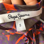 Pepe Jeans  sz S funky retro‎ Y2K mod 60s shift dress Photo 4
