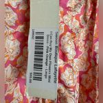 Pinch Women Size Large Ruffles Mini Floral Dress Short Puffy Sleeves Modest‎ New Orange Photo 2