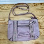 B‎ MAKOWSKY Crossbody Bag Purse Blush Petal Pink Studded Leather Shoulder Photo 8