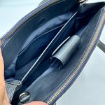 Coach Stanton Carryall handbag in stamped snakeskin leather Dark blue Photo 8