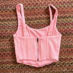 RUMOURS PRINCESS PINK RIBBED CORSET TOP Photo 2