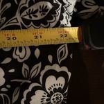 Buttons The TOG Shop Light SummerBlack & White Floral Print Black 4  Jacket Sz XL Photo 8