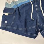 American Vintage Venus Women's Blue and Navy Swim-briefs-shorts Photo 4