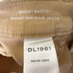 DL1961 Bridget Boot Cut Cropped Pants Size 32 Sand Neutral Photo 8