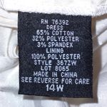 Snap strapless dress (#0771) Size 14W Photo 3