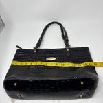 Brahmin  Black Croc Tote Bag Photo 9