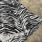 Betsy and Adam Zebra Print Formal Gown Dress Photo 2