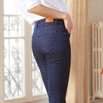 Sézane Sezane Denim Slim Jeans Raw Edge Sz. 27 Photo 0