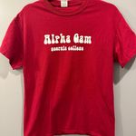 Comfort Colors Georgia College Panhellenic Alpha Gamma Delta Tee Photo 0