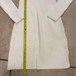 Hollister  knit long sleeve mini dress in cream medium Photo 6