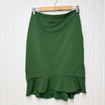 HD in Paris  Forest Green Pencil Skirt Size 6 Photo 2