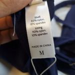 ANDIE NWT  The Belize Bikini Top Swimsuit Removable Cups Small Navy Blue #3020 Photo 8