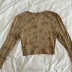 Garage  Tie Dye Long Sleeve Crop T-Shirt Photo 3