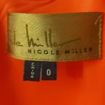 Nicole Miller  Orange Midi Cocktail Sheath Dress 0 Fall Corporate Siren Dopamine Photo 9