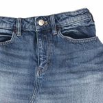 We The Free Free People  Bailey Denim Mini Skirt Photo 3