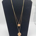 Amber Sceats Double Coin Layered Necklace Photo 2