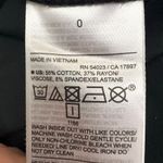 Old Navy NWT High Waisted Pixie Trouser Shorts in Black Size 0 Photo 5