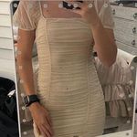 Blu Spero  Blue Lace Dress Photo 0