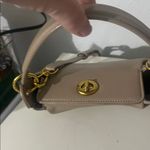 Melie Bianco  Taupe Beige Khaki Crossbody Convertible Purse Photo 4