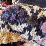 Vintage Hand Knit Jennifer Reed Grannycore Sweater Blue Photo 6