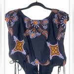 Free People NWOT Sardinia Sun Mini embroidered dress size 0 Photo 5