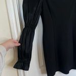 Majorelle Dove Dress Revolve Puff Sleeve Black Mini Party Cocktail LBD Sexy Photo 6